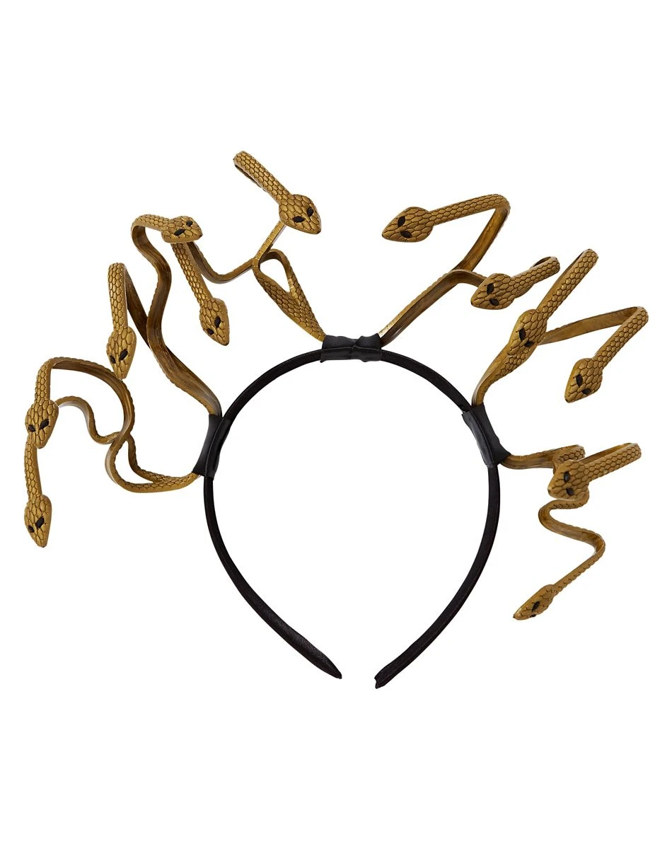 Spirit Halloween Roman Bendable Snake Headband 3 Spirit Halloween Roman Bendable Snake Headband