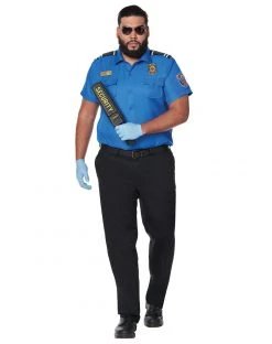 Spirit Halloween Adult Airport Security Costume