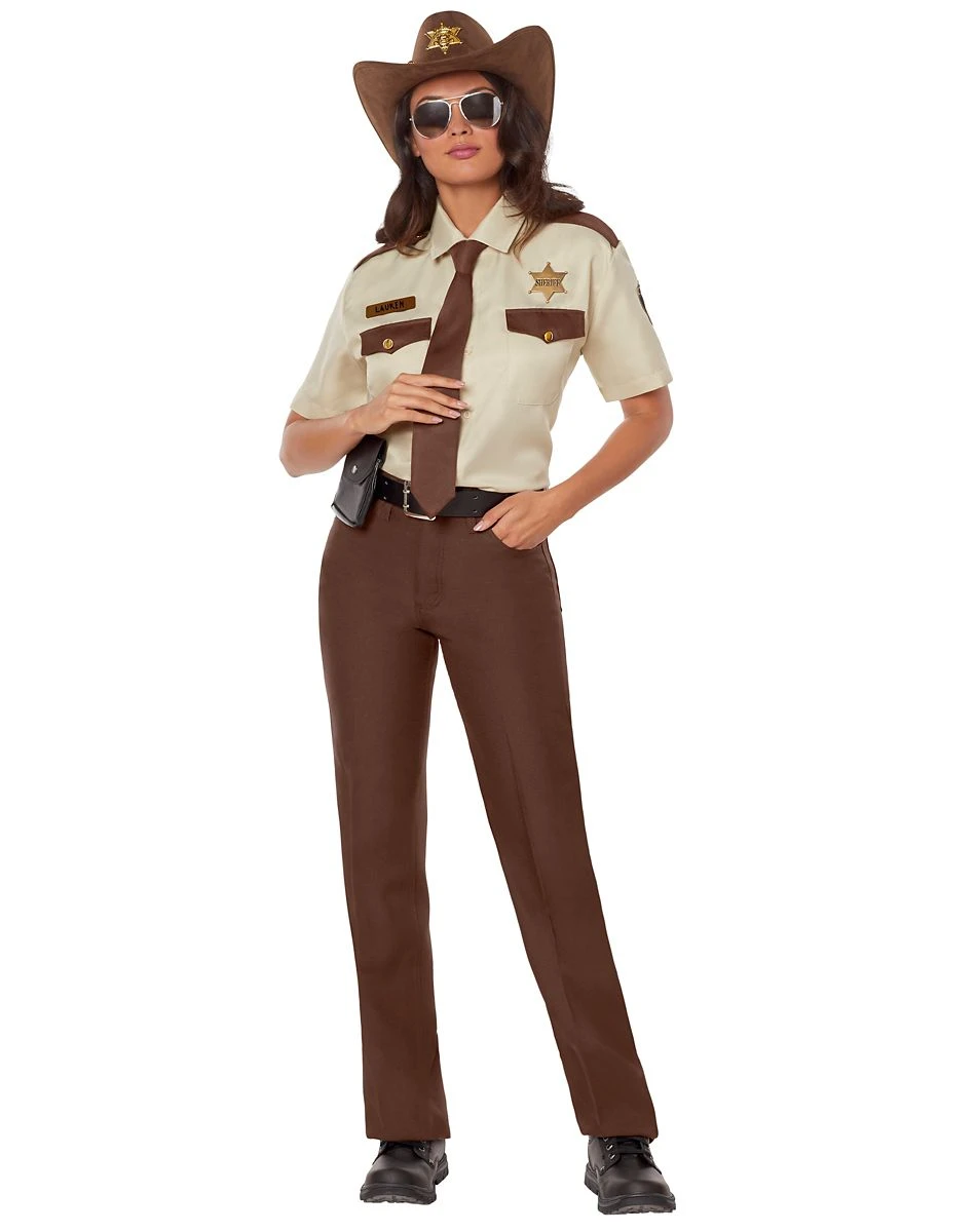 Spirit Halloween Adult Sheriff Costume Kit 5 Spirit Halloween Adult Sheriff Costume Kit - Image 3