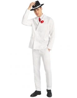 Spirit Halloween Adult White '20s Mobster Suit