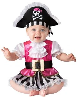 Spirit Halloween Baby Precious Pirate Costume