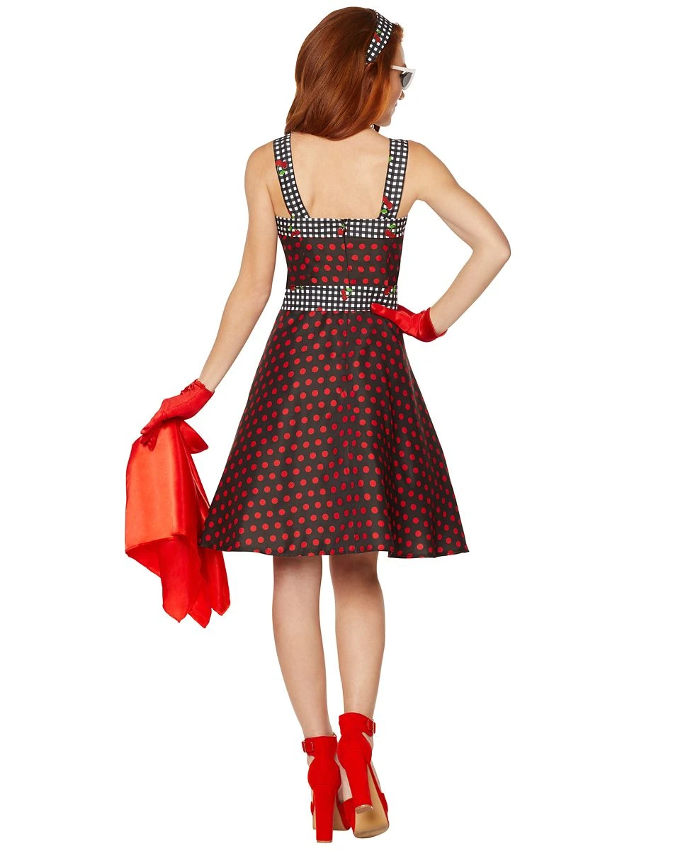 Spirit Halloween Adult Female 1950s Costume 4 Spirit Halloween Adult Female 1950s Costume - Image 2