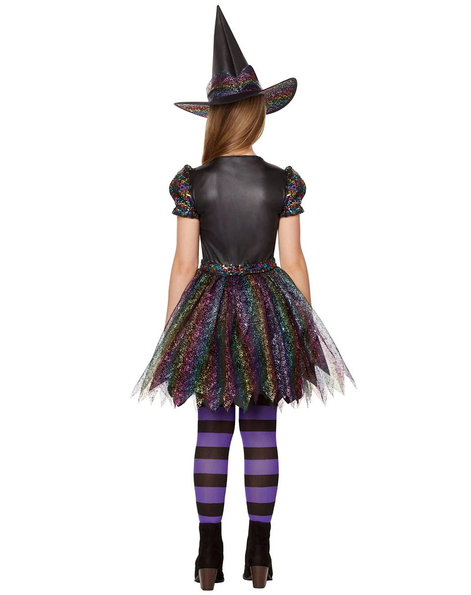 Spirit Halloween Kids Sequin Witch Costume 4 Spirit Halloween Kids Sequin Witch Costume - Image 2