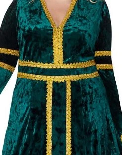 Spirit Halloween Adult Emerald Lady Plus Size Costume -HALLOWEEN COSTUMES Sales 01471564 c