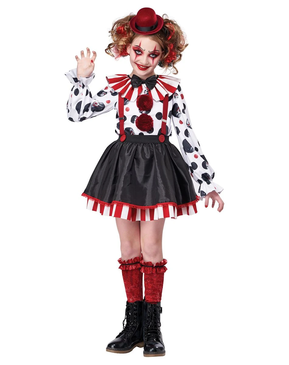 Spirit Halloween Kids Sinister Clown Costume 3 Spirit Halloween Kids Sinister Clown Costume