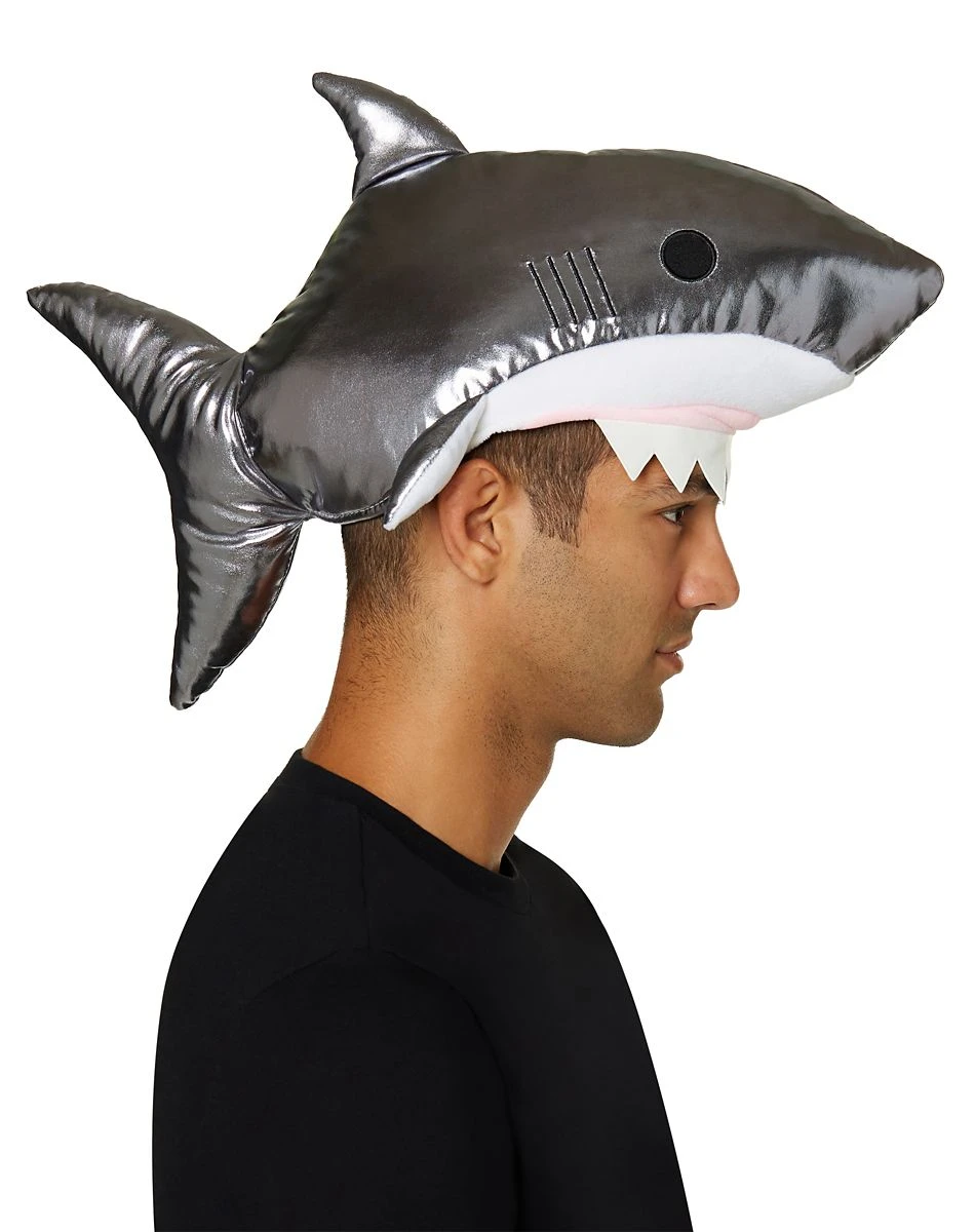 Spirit Halloween Shark Hat 4 Spirit Halloween Shark Hat - Image 2