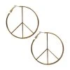Spirit Halloween Peace Sign Earrings -HALLOWEEN COSTUMES Sales 01472539 a