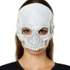 Spirit Halloween Horror Skeleton Half Mask -HALLOWEEN COSTUMES Sales 01472554 a
