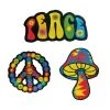 Spirit Halloween '60s Hippie Patch Set 2 Spirit Halloween '60s Hippie Patch Set -HALLOWEEN COSTUMES Sales 01472976 a