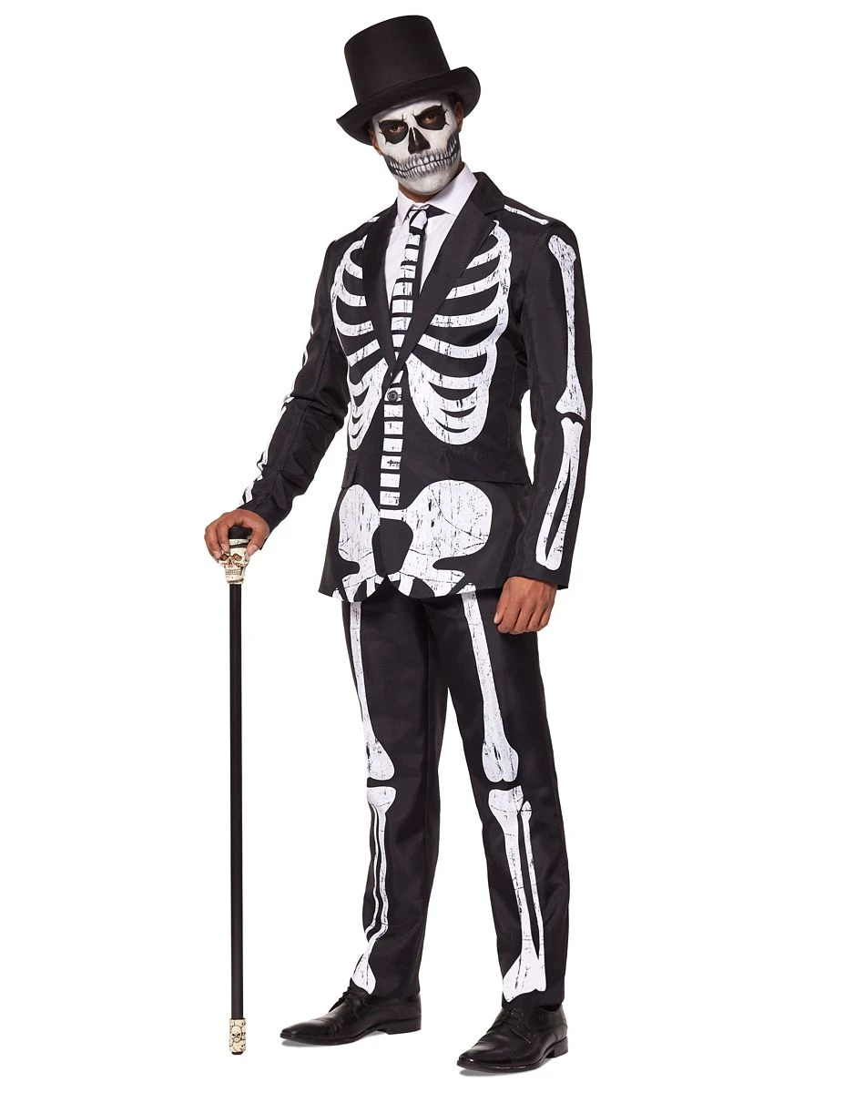 Spirit Halloween Adult Skeleton Suit 3 Spirit Halloween Adult Skeleton Suit