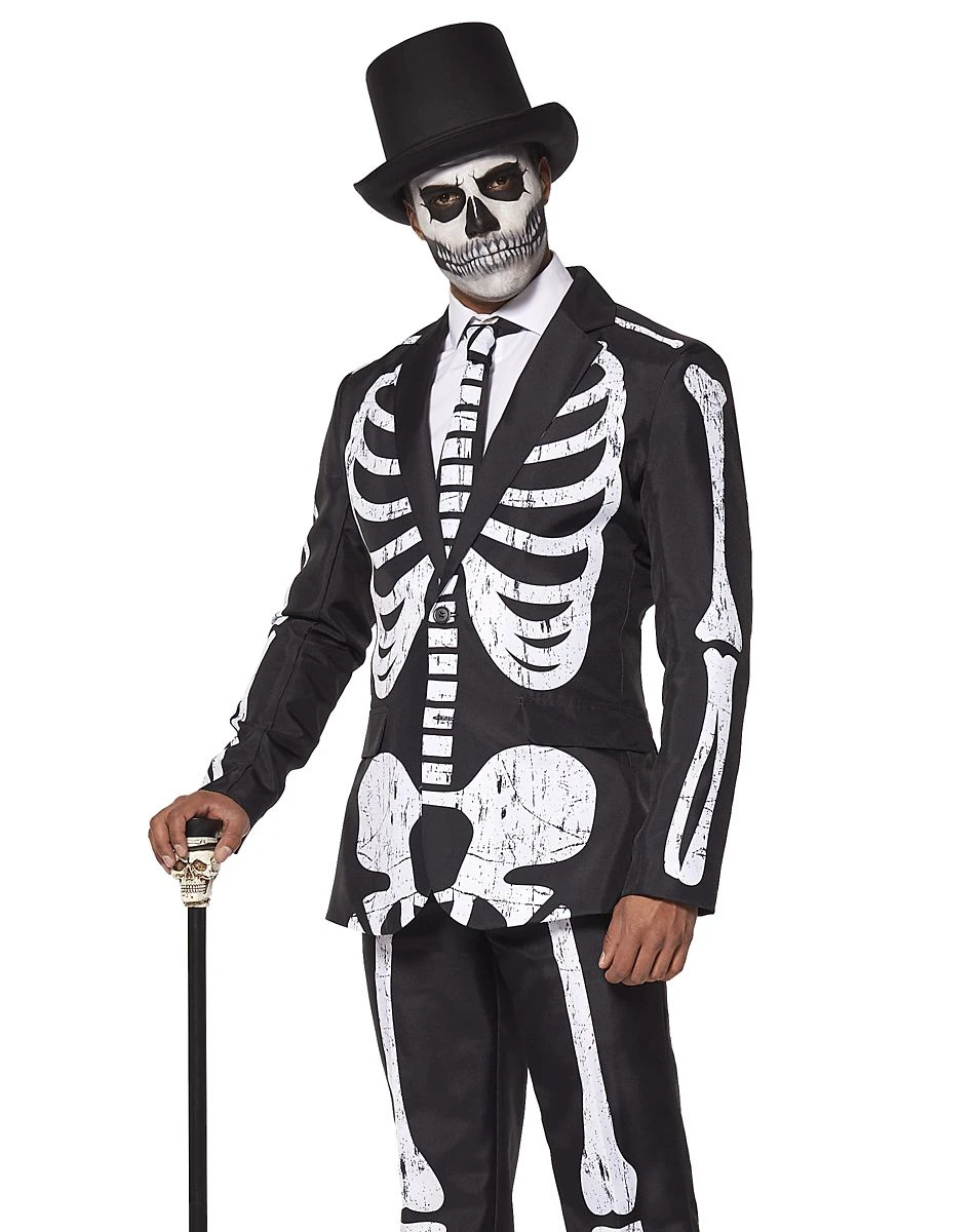 Spirit Halloween Adult Skeleton Suit 5 Spirit Halloween Adult Skeleton Suit - Image 3