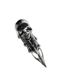 Spirit Halloween Skeleton Finger Armor Ring