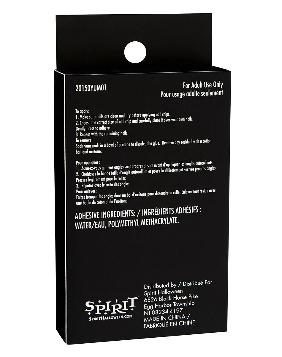 Spirit Halloween Bloody Cross Press On Nails 6 Spirit Halloween Bloody Cross Press On Nails - Image 4