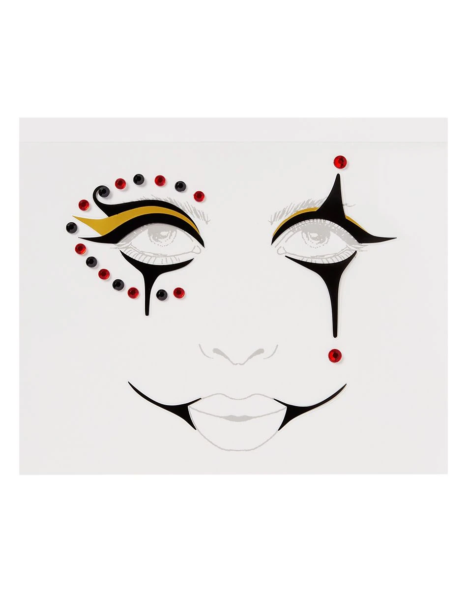 Spirit Halloween Ringmaster Face Decal 3 Spirit Halloween Ringmaster Face Decal