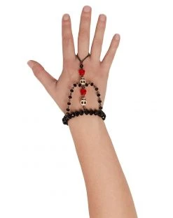Spirit Halloween Day of the Dead Skull Hand Chain