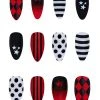 Spirit Halloween Scary Clown Press On Nails -HALLOWEEN COSTUMES Sales 01474865 a