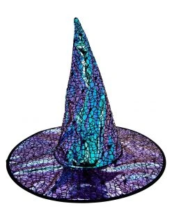 Spirit Halloween Oil Slick Witch Hat