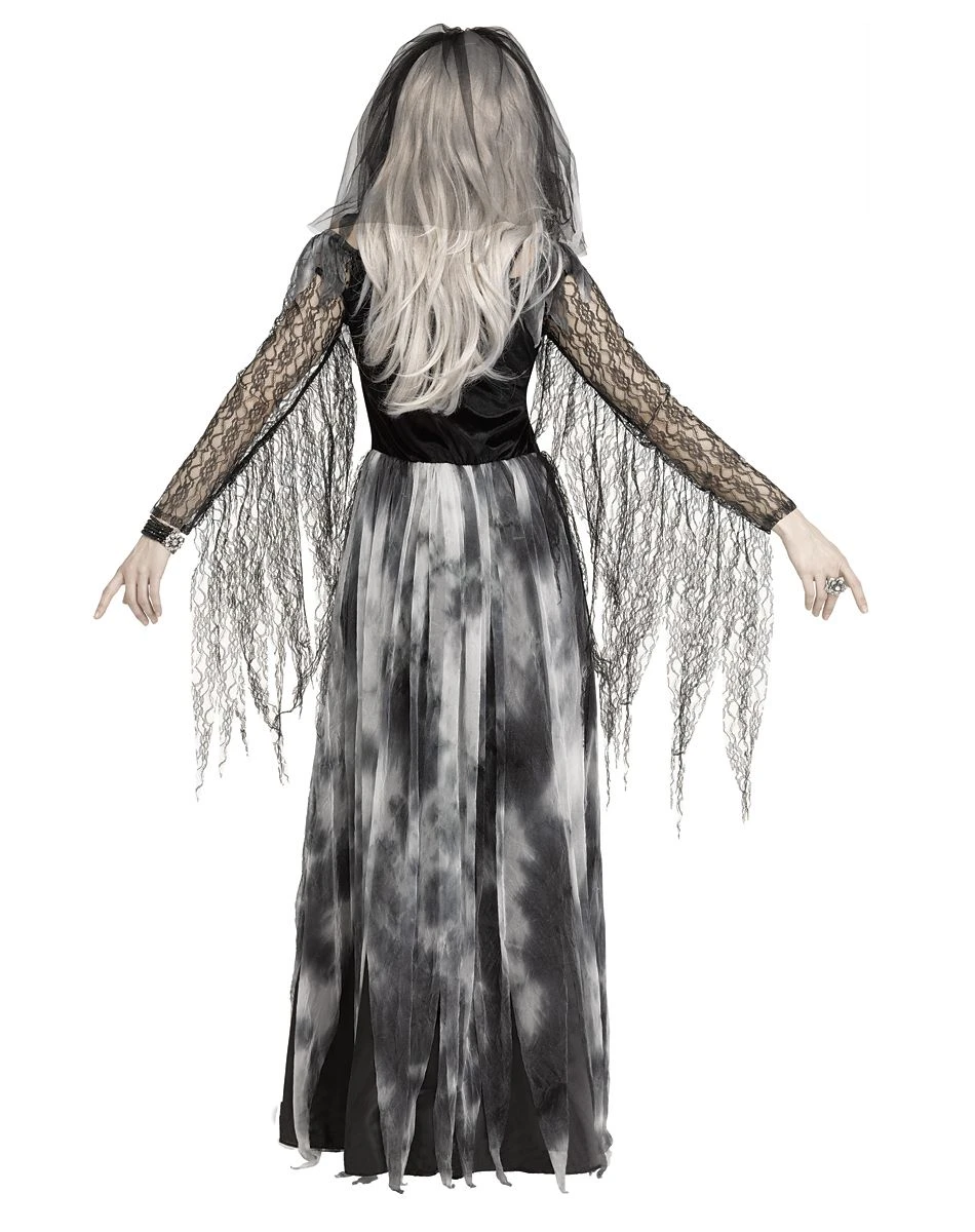 Spirit Halloween Adult Cemetery Bride Costume 4 Spirit Halloween Adult Cemetery Bride Costume - Image 2