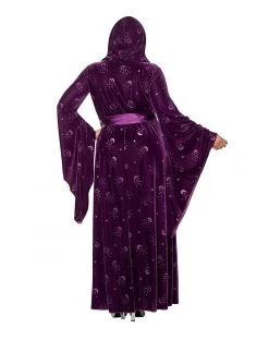 Spirit Halloween Plus Size Adult Velvet Celestial Robe -HALLOWEEN COSTUMES Sales 01475557 b