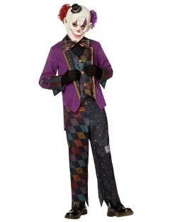 Spirit Halloween Kids Vintage Clown Costume
