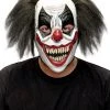 Spirit Halloween Red White and Black Clown Full Mask 1 Spirit Halloween Red White and Black Clown Full Mask -HALLOWEEN COSTUMES Sales 01478643 a