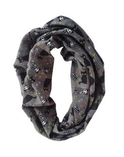Spirit Halloween Skeleton Cat Scarf