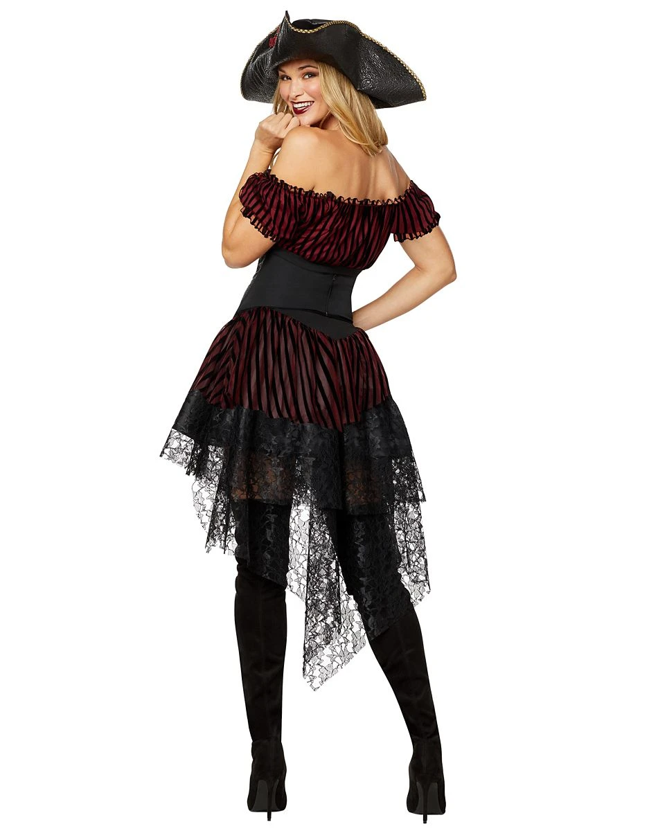 Spirit Halloween Adult Lady of Seas Costume 4 Spirit Halloween Adult Lady of Seas Costume - Image 2