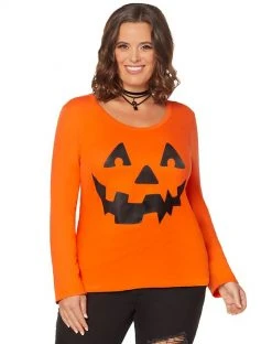 Spirit Halloween Cross Pumpkin Plus Size Sweatshirt