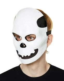 Spirit Halloween Skeleton Half Mask - Trick 'r Treat -HALLOWEEN COSTUMES Sales 01480185 c