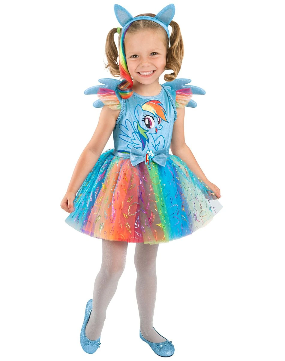 Spirit Halloween Toddler Rainbow Dash Costume - My Little Pony 3 Spirit Halloween Toddler Rainbow Dash Costume - My Little Pony