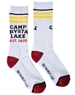 Spirit Halloween Camp Crystal Lake Crew Socks - Friday the 13th
