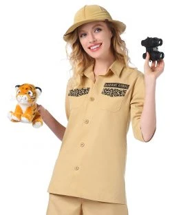 Spirit Halloween Adult Safari Guide Kit