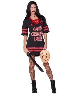 Spirit Halloween Adult Jason Hockey Dress - Friday the 13th