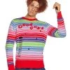 Spirit Halloween Adult Chucky Sweater 1 Spirit Halloween Adult Chucky Sweater -HALLOWEEN COSTUMES Sales 01483668 a
