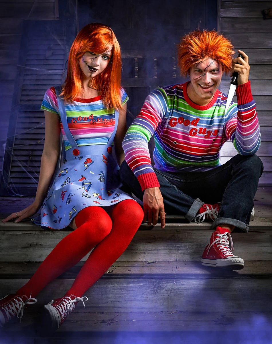 Spirit Halloween Adult Chucky Sweater 5 Spirit Halloween Adult Chucky Sweater - Image 3