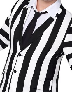 Spirit Halloween Adult Beetlejuice Striped Plus Size Suit 7 Spirit Halloween Adult Beetlejuice Striped Plus Size Suit -HALLOWEEN COSTUMES Sales 01484286 c