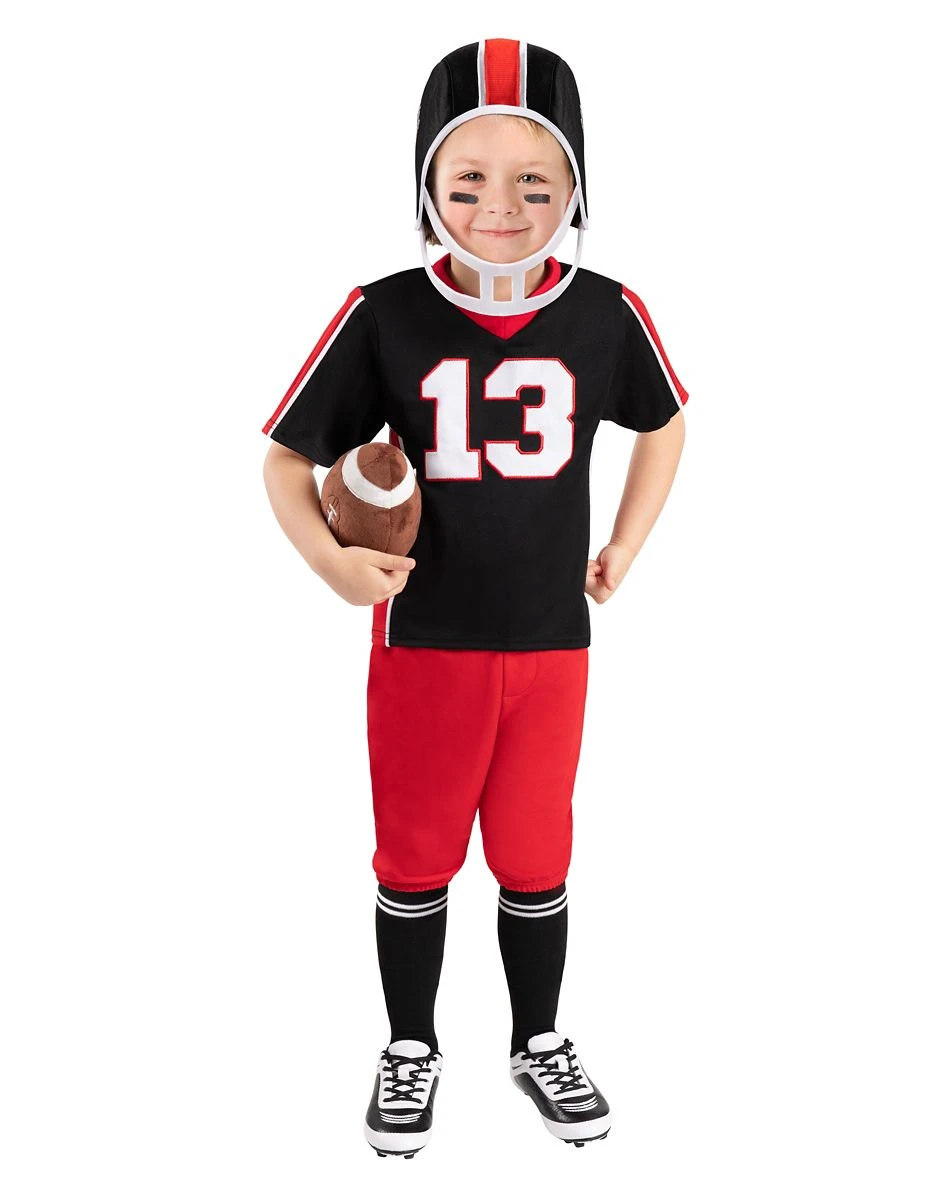 Spirit Halloween Toddler Football Player Costume 3 Spirit Halloween Toddler Football Player Costume