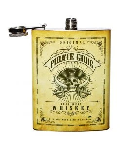 Spirit Halloween Pirate Flask - 8 oz. 5 Spirit Halloween Pirate Flask - 8 oz. -HALLOWEEN COSTUMES Sales 01485911 b