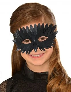 Spirit Halloween Kids Raven Eye Mask