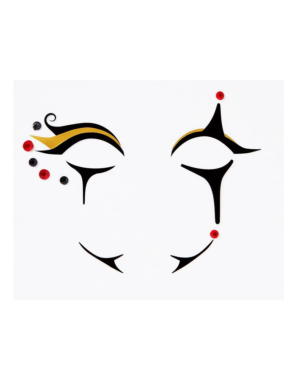 Spirit Halloween Kids Ringmaster Face Decal 4 Spirit Halloween Kids Ringmaster Face Decal - Image 2