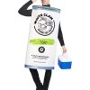 Spirit Halloween Adult White Clam Seltzer Costume 2 Spirit Halloween Adult White Clam Seltzer Costume -HALLOWEEN COSTUMES Sales 01486489 a