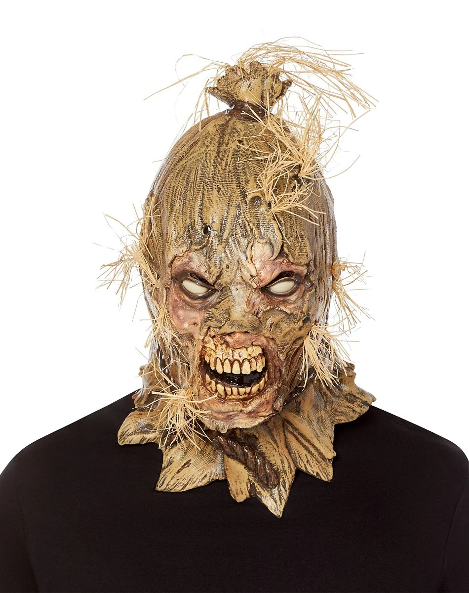Spirit Halloween Wicked Scarecrow Full Mask 3 Spirit Halloween Wicked Scarecrow Full Mask