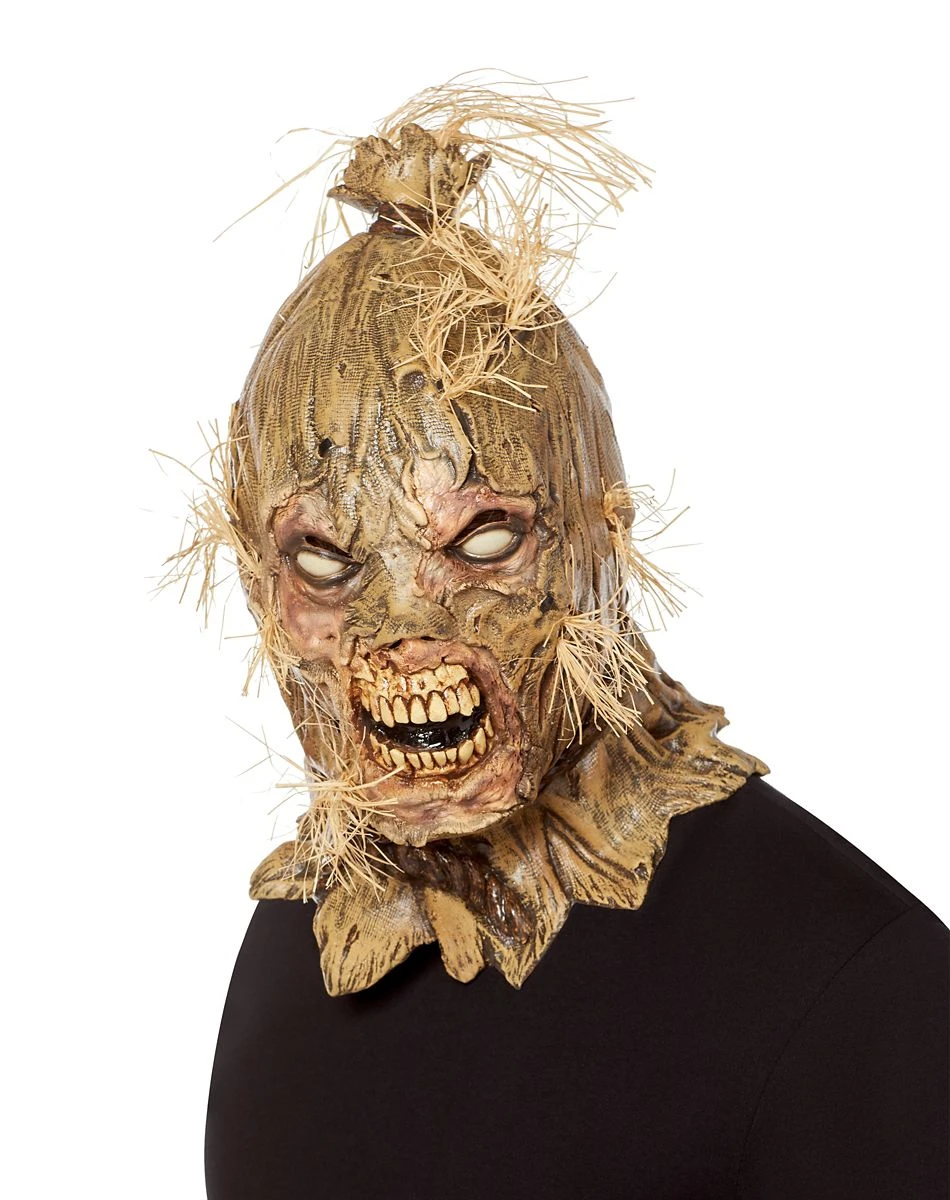 Spirit Halloween Wicked Scarecrow Full Mask 6 Spirit Halloween Wicked Scarecrow Full Mask - Image 4