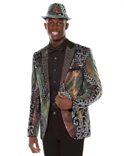 Spirit Halloween Adult '20s Multicolored Jacket