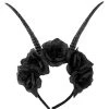 Spirit Halloween Devil Flower Headband -HALLOWEEN COSTUMES Sales 01489715 a