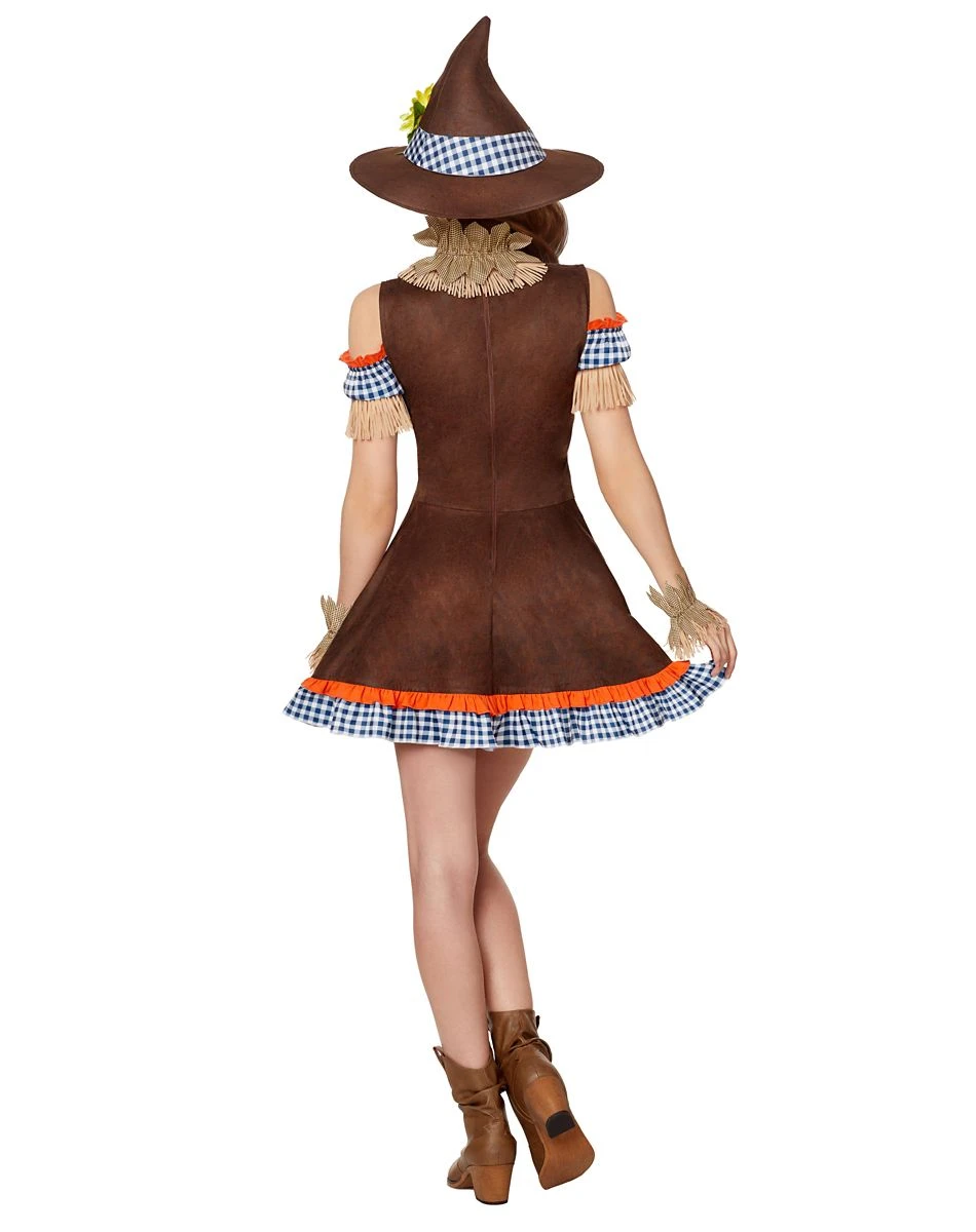 Spirit Halloween Adult Sunflower Scarecrow Costume 4 Spirit Halloween Adult Sunflower Scarecrow Costume - Image 2