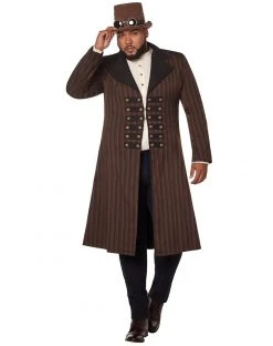 Spirit Halloween Steampunk Trench Coat -HALLOWEEN COSTUMES Sales 01492081 a