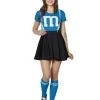 Spirit Halloween Adult Blue M&M'S Costume Kit -HALLOWEEN COSTUMES Sales 01493543 a