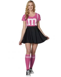 Spirit Halloween Adult Pink M&M'S Costume Kit