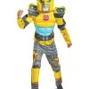 Spirit Halloween Kids Muscle Bumblebee Costume - Transformers -HALLOWEEN COSTUMES Sales 01494418 a